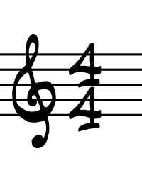 4/4 Time Signature